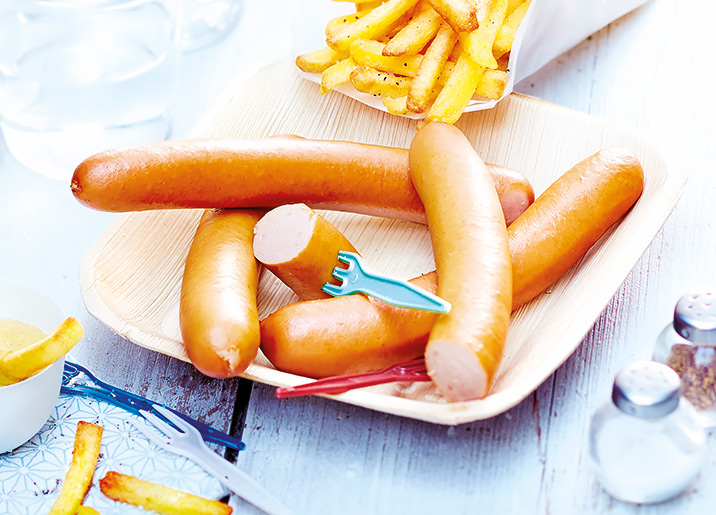 4 Véritables knacks d'Alsace supérieures