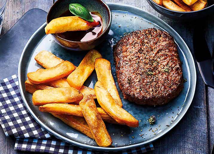 8 Steaks hachés pur boeuf 15% MG race Charolaise