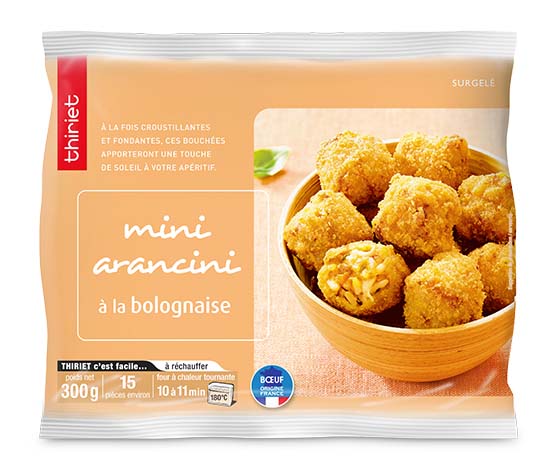 Mini arancini à la bolognaise : le 2ème à -50% 