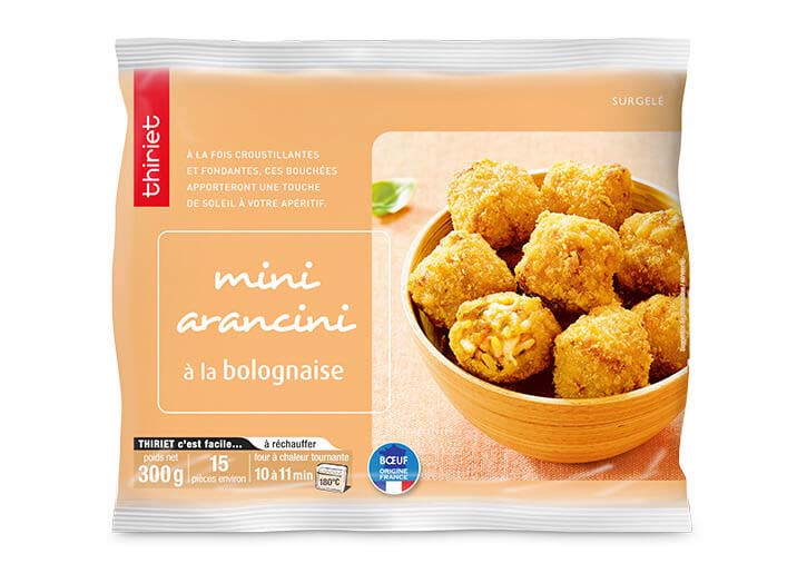 Mini arancini à la bolognaise