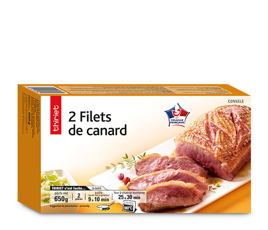 2 Filets de canard