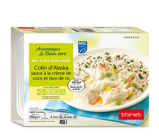 Lot de 2 plats cuisinés Avantages & bien être au choix 