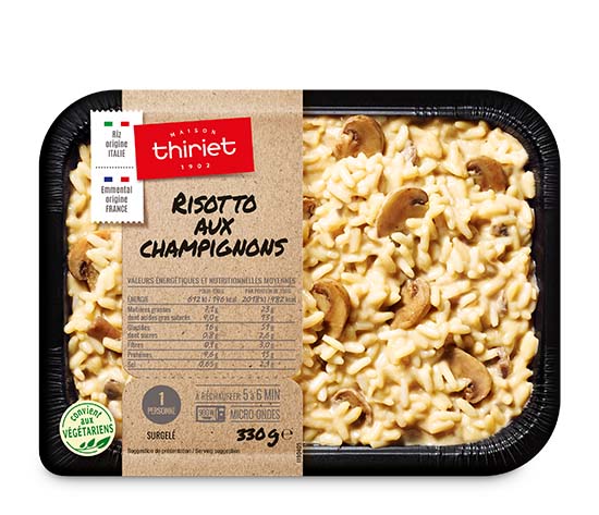 Risotto aux champignons