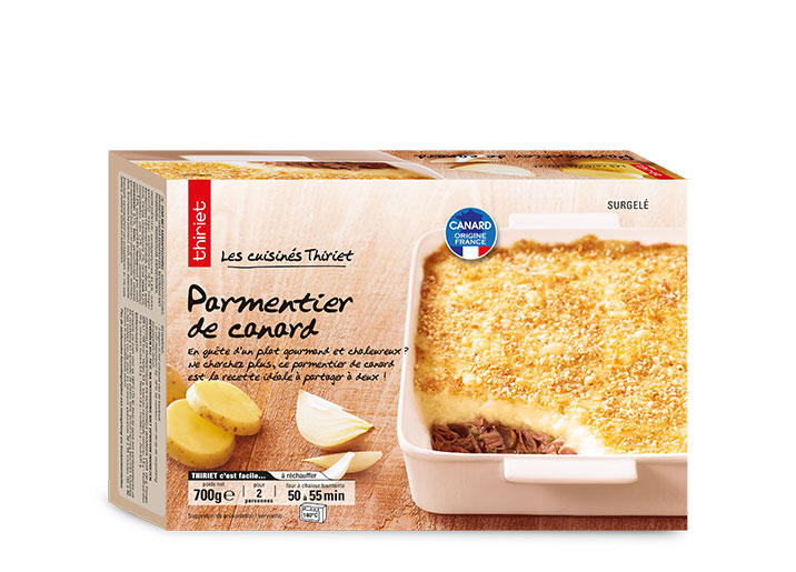 Parmentier de canard
