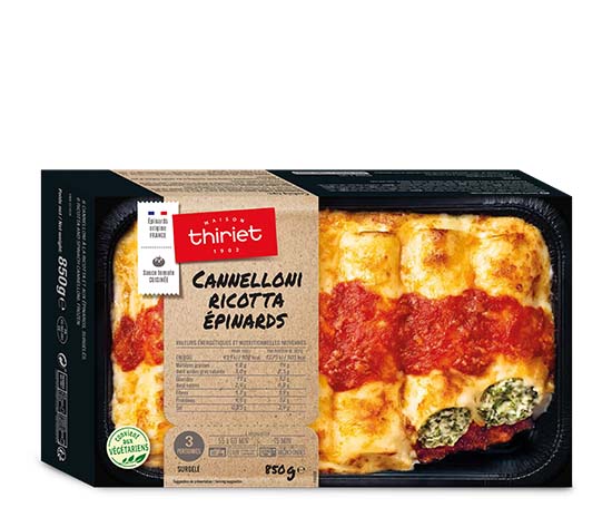 Cannelloni ricotta épinards