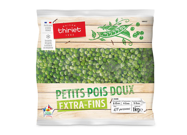 Petits pois doux extra-fins