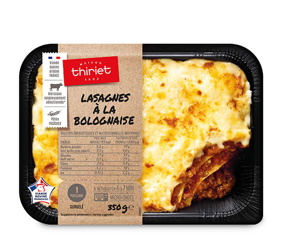 Les 3 lasagnes bolognaises 