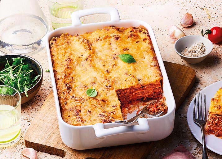 Lasagnes à la bolognaise