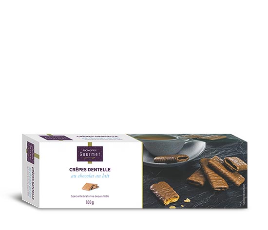 Crêpes dentelle au chocolat