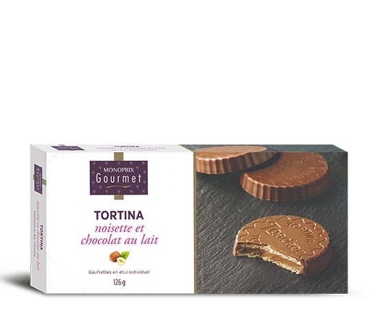 Tortina noisette et chocolat au lait