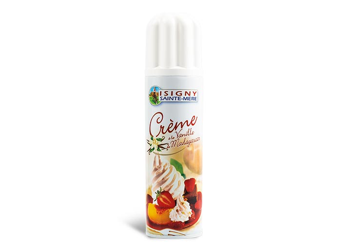 Crème chantilly Isigny Ste Mère vanille Madagascar