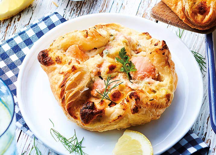 8 Paniers au saumon