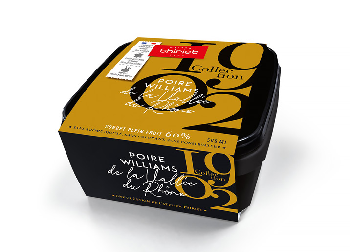 Sorbet Poire Williams de la Vallée du Rhône