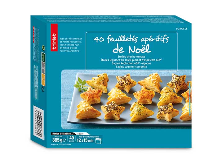 40 Feuilletés apéritifs de Noël