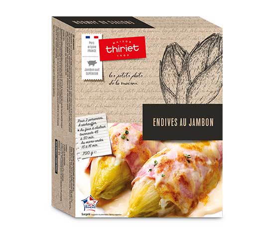 Endives au jambon