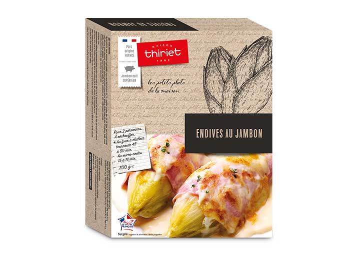 Endives au jambon