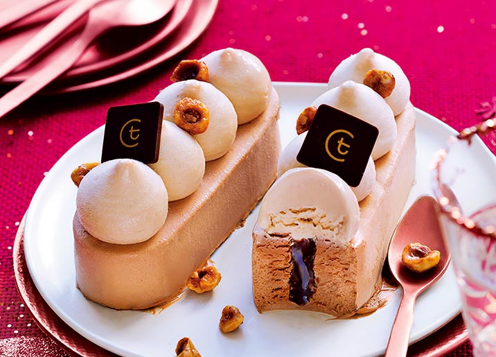 2 Délices glacés chocolat-noisette
