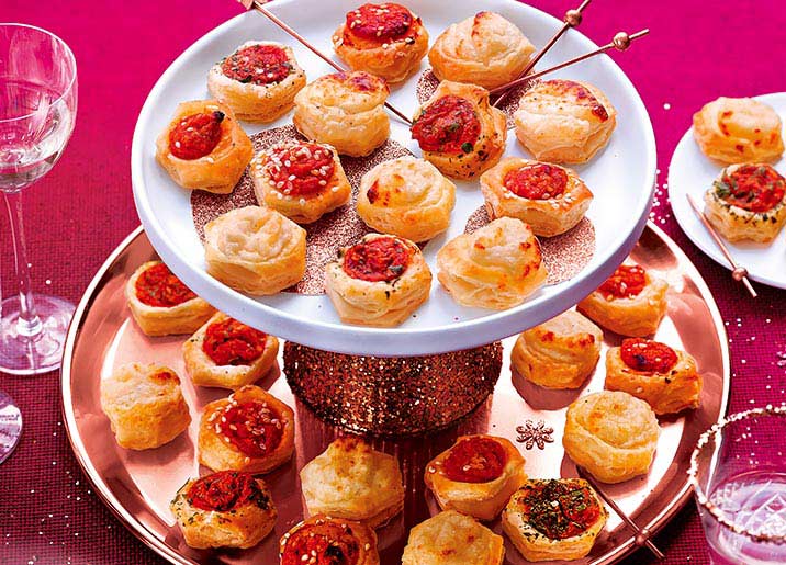 40 Petits feuilletés