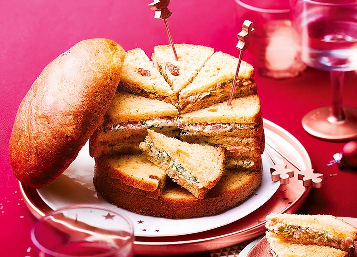 Panettone surprise - 32 sandwichs