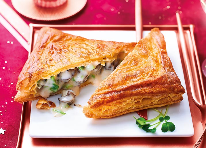2 Feuilletés aux escargots de Bourgogne