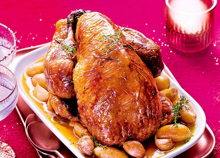 Chapon de pintade fermier de Challans Label Rouge