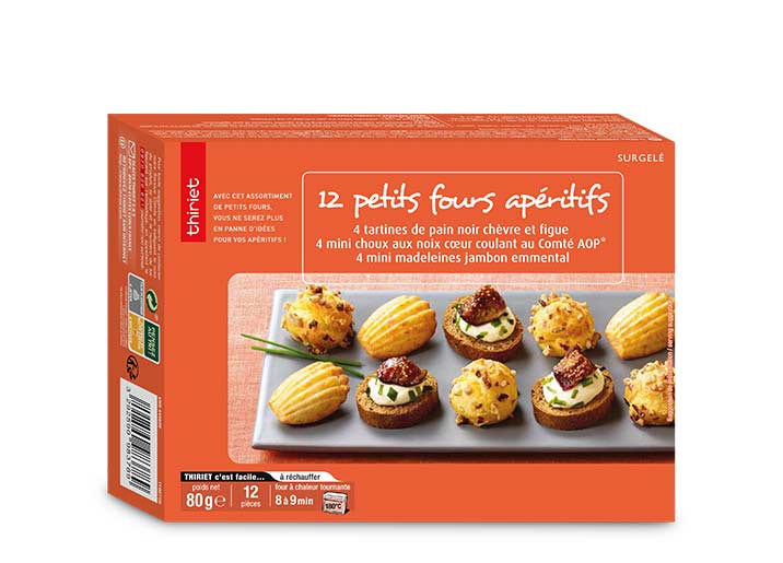 12 Petits fours apéritifs