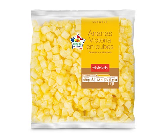 Ananas Victoria en cubes