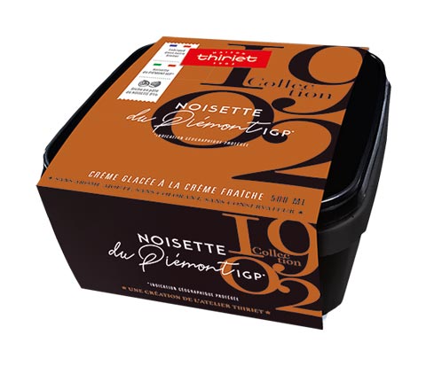 Crème glacée Noisette du Piémont - IGP*