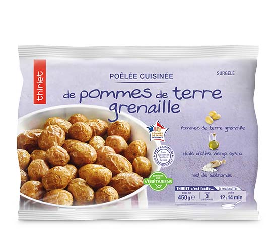 Poêlée cuisinée de pommes de terre grenaille
