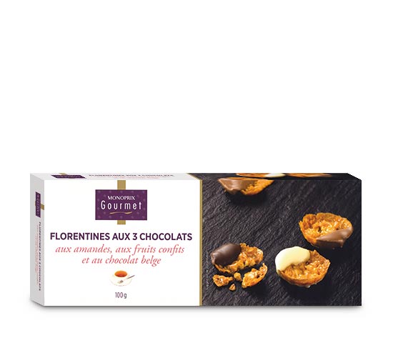 Florentines 3 chocolats