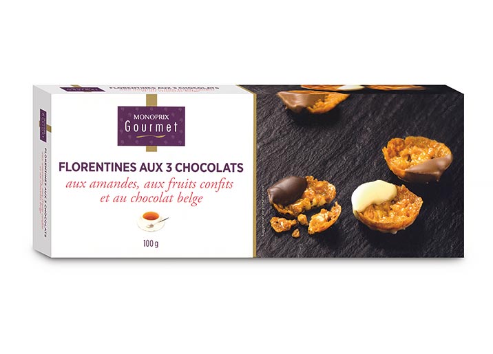 Florentines 3 chocolats
