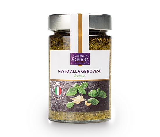 Pesto alla genovese basilic