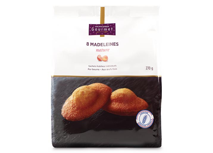 8 Madeleines natures