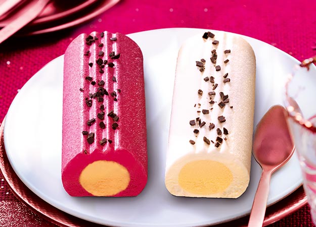 6 Bûchettes panachées