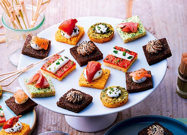 30 Canapés apéritifs