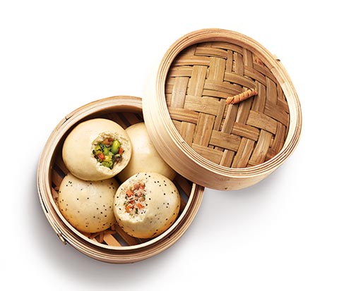 Assortiment de 6 banh bao