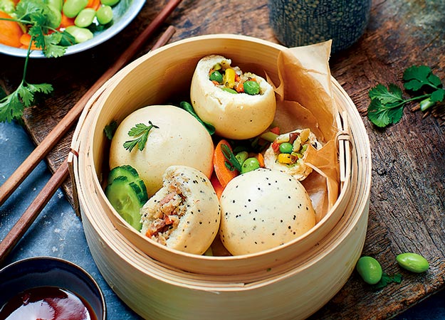 Assortiment de 6 banh bao