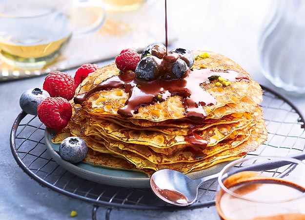 10 Mini crêpes