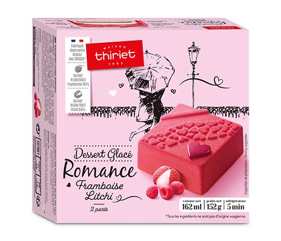 Romance framboise - litchi