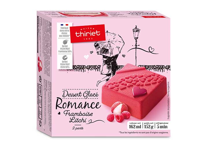 Romance framboise - litchi