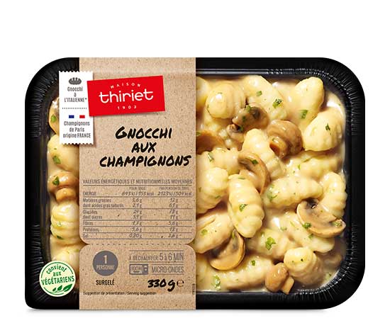 Gnocchi aux champignons