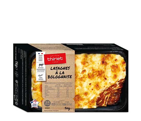 Lasagnes à la bolognaise