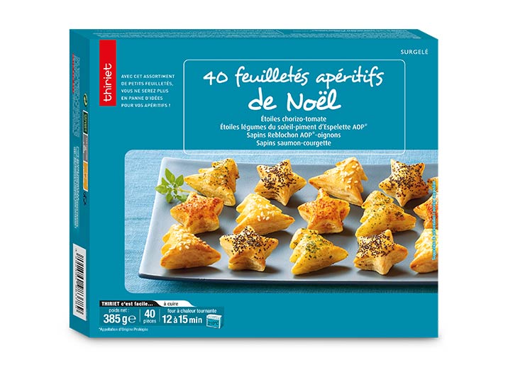 40 Feuilletés apéritifs de Noël