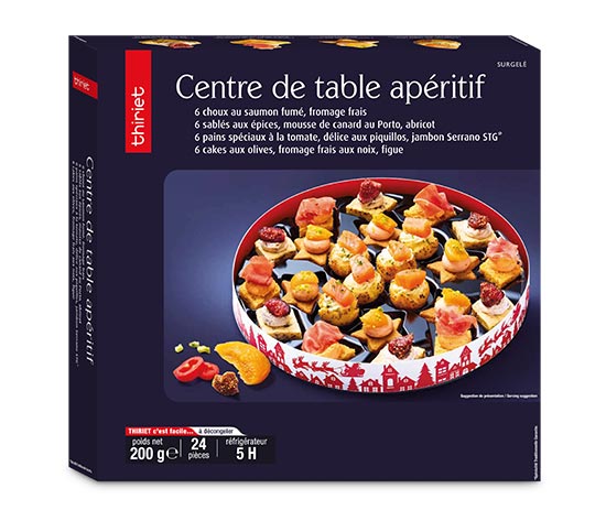 Centre de table apéritif