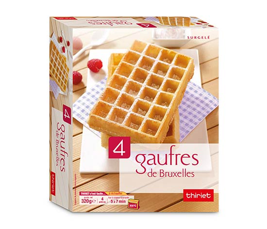 4 Gaufres de Bruxelles