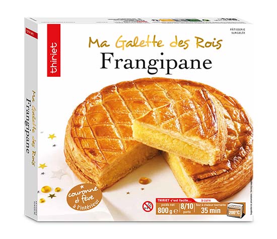 Galette des rois frangipane