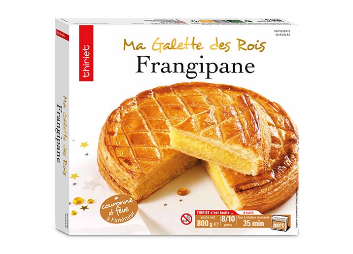 Galette des rois frangipane