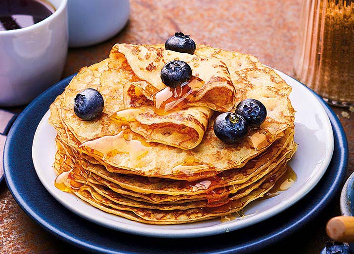 8 mini crêpes au sucre de canne biologiques