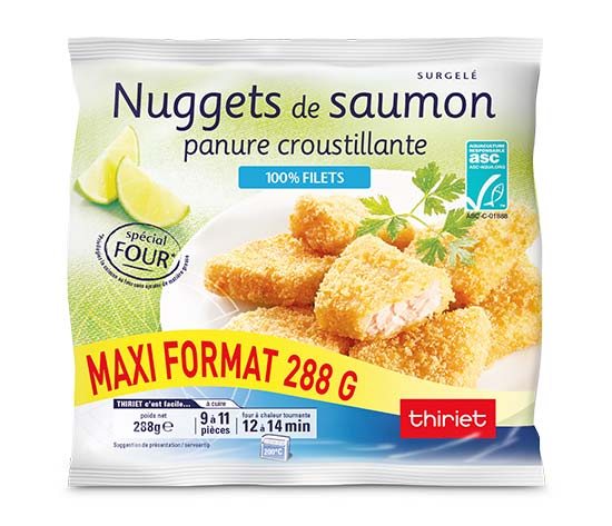 Nuggets de saumon - Maxi format - 288 g