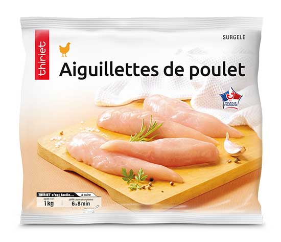 Aiguillettes de poulet